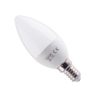 Zdjęcie Żarówka LED E14 5W świeczka neutralna