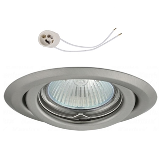 Zdjęcie Oprawka sufitowa do LED GU10 230V CT15 inox