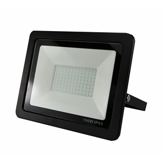 Zdjęcie Naświetlacz lampa halogen LED SLIM 100W ciepła
