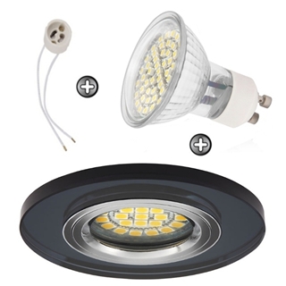 Zdjęcie ZESTAW LED 48 SMD CT74C na 230V GU10