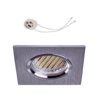 Zdjęcie Oprawka sufitowa do LED GU10 230V CT81 inox