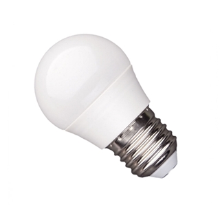 Zdjęcie Mini żarówka LED SMD kulka E27 6W 490lm ciepła