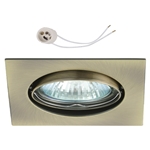 Oprawka sufitowa do LED GU10 230V CT22 patyna