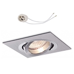 Oprawka sufitowa do LED GU10 230V CT61 inox