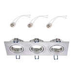 Oprawa sufitowa ruchoma do LED GU10 230V CT313