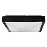 Lampa sufitowa plafon do LED 2xE27 30x30 czarny