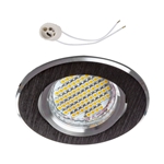 Oprawka sufitowa do LED GU10 230V CT83 czarna