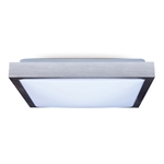 Lampa sufitowa plafon do LED 2xE27 41x41 ALU