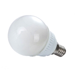 Żarówka E14 LED SMD mini kulka 6W ciepła