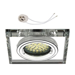 Oprawka szklana do LED GU10 230V CT73P