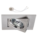 Oprawka sufitowa do LED GU10 230V CT12 inox