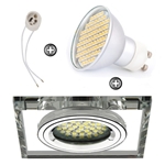 ZESTAW LED 80 SMD CT73P na 230V GU10