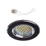 Oprawka sufitowa do LED GU10 230V CT82 czarna