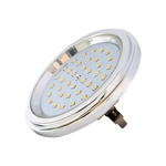 Żarówka AR111 G53 36 led smd 5W 12V DC ciepła