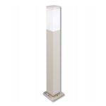 Lampa ogrodowa stojąca słupek do LED E27 INOX 65cm