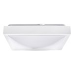 Lampa sufitowa plafon do LED 2xE27 30x30 biały