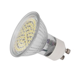 Żarówka LED 60 SMD 3528 GU10 230V 3,4W ciepła