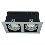 Oprawa podwójna RUCHOMA do LED 230V GU10 OH42