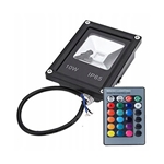 Naświetlacz halogen LED RGB 10W z pamięcią
