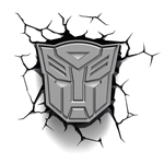 Lampka LED 3D AUTOBOT TRANSFORMERS