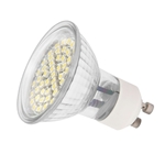 Żarówka LED 48 SMD 3528 GU10 230V 2,5W ciepła