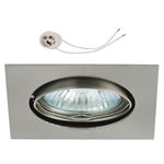 Oprawka sufitowa do LED GU10 230V CT22 inox