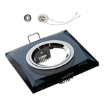Oprawa sufitowa szklana do LED 230V GU10 CT75C