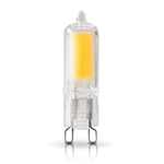 MINI Żarówka ledowa szklana LED G9 2W zimna
