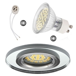 ZESTAW LED 48 SMD CT74P na 230V GU10