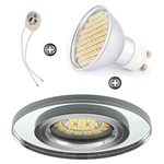 ZESTAW LED 80 SMD CT74P na 230V GU10